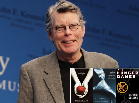 Stephen King, Twilight, 50 Shades of Grey, Hunger Games Stephen King, Twilight, 50 Shades of Grey, Hunger Games